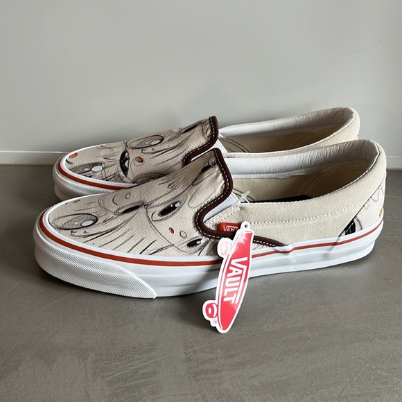 Vans x Javier Calleja OG Classic Slip-On Potting Soil Turtledove Sneakers - Picture 2 of 11